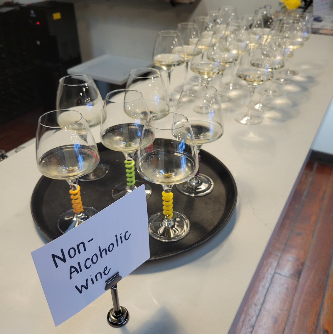 Glasses on Bar