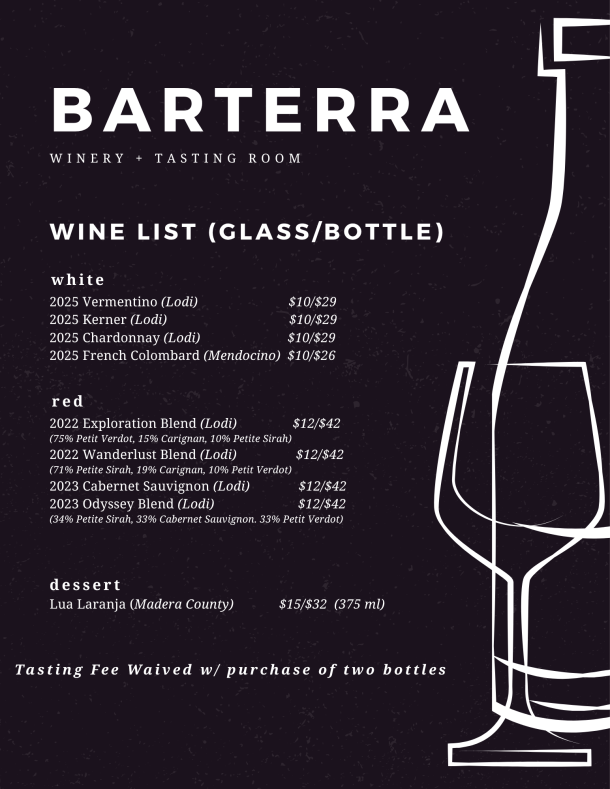 Wine List March 2026