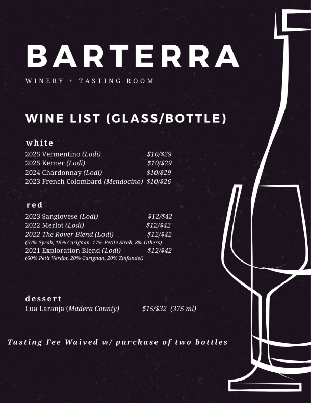 Wine List March 2026