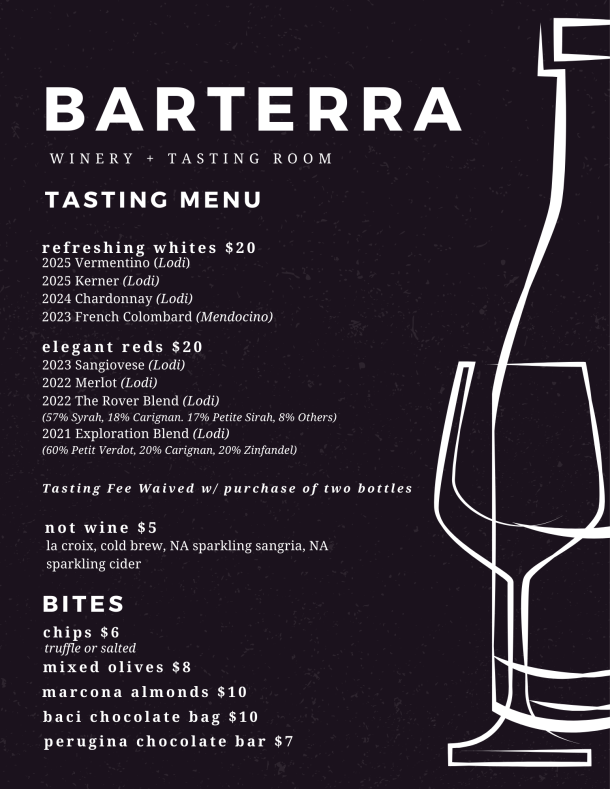 Tasting Menu March 2026