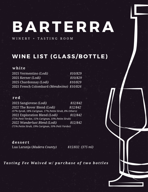 Wine List March 2026
