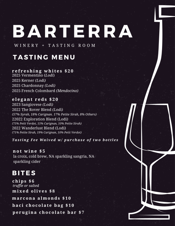 Tasting Menu March 2026